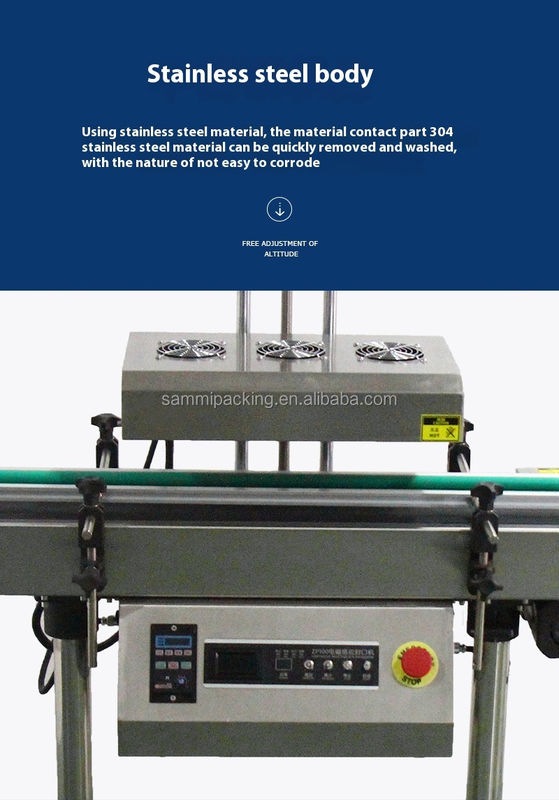 เครื่องประปาอัลลูมิเนียมฟอยล์ อินดูชั่นความร้อน Cap Induction Sealer สําหรับขวด กระปุกสําหรับเครื่องบรรจุเครื่องดื่ม