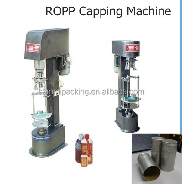 เครื่องปิดฝาอะลูมิเนียมคุณภาพสูง เครื่องปิดฝาแบบ Ropp สำหรับขวดไวน์และวิสกี้
