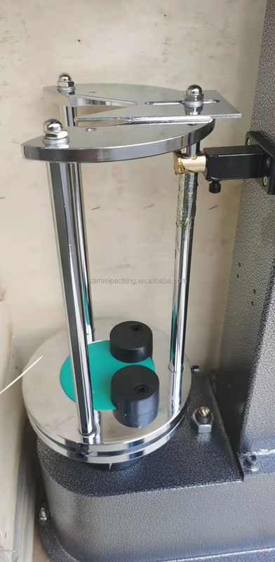 เครื่องปัก ROPP แบบครึ่งอัตโนมัติราคาถูกสําหรับหมวกอลูมิเนียม ปิดขวดแก้ว เครื่องปักขวดไวน์และเหล้า DK-50