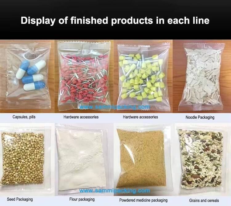 เครื่องบรรจุอาหารอัตโนมัติหลายฟังก์ชัน 50-500 กรัม โดยตรงจากโรงงาน สําหรับบรรจุอาหารว่างกรองผง พร้อมรับประกัน 1 ปี