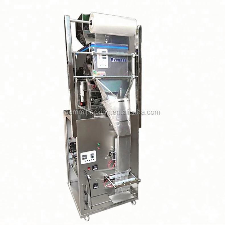 เครื่องบรรจุอาหารว่างอัตโนมัติ 100g-1000g กระเป๋าชิปฝรั่ง เครื่องชั่งและบรรจุอาหารอัตโนมัติ