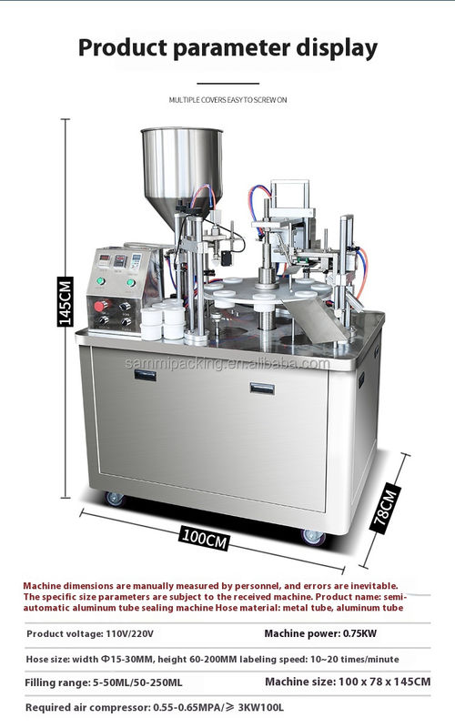 เครื่องปิดผนึกหลอดพลาสติกด้วยคลื่นเสียงความถี่สูงแบบมืออาชีพ เครื่องบรรจุและปิดผนึกหลอดอ่อนอเนกประสงค์ พร้อมฟังก์ชันการเข้ารหัส