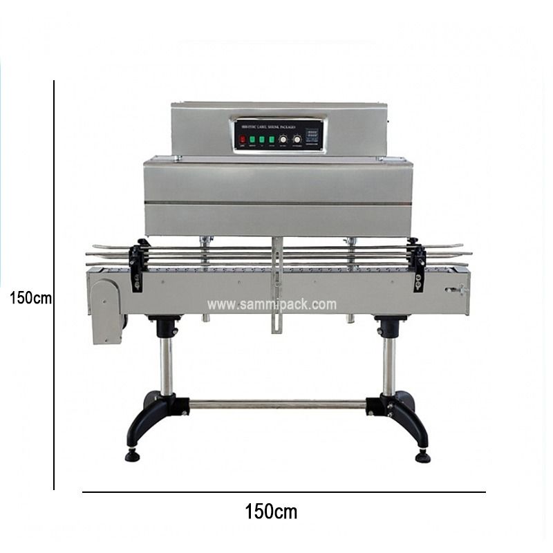 ขายร้อน กระป๋องพลาสติกอัตโนมัติขนาดเล็ก พีวีซี ความร้อน ภาพยนตร์สับสับอุโมงค์