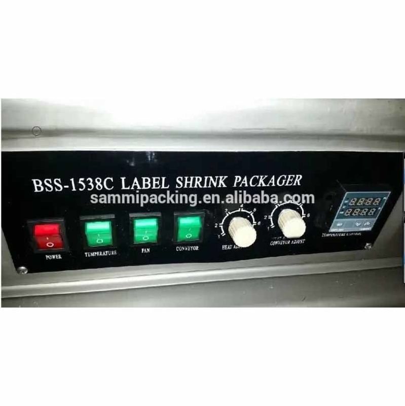 ขายร้อน กระป๋องพลาสติกอัตโนมัติขนาดเล็ก พีวีซี ความร้อน ภาพยนตร์สับสับอุโมงค์