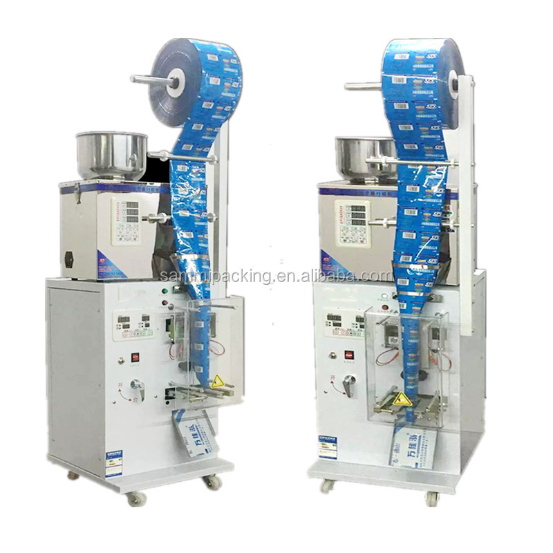เครื่องประกอบเครื่องปรุงรสชาติอัตโนมัติหลายฟังก์ชัน พาวเทา พาวกาแฟ ข้าวผัด แจกจารี เครื่องเติมถุง ถุงบรรจุ
