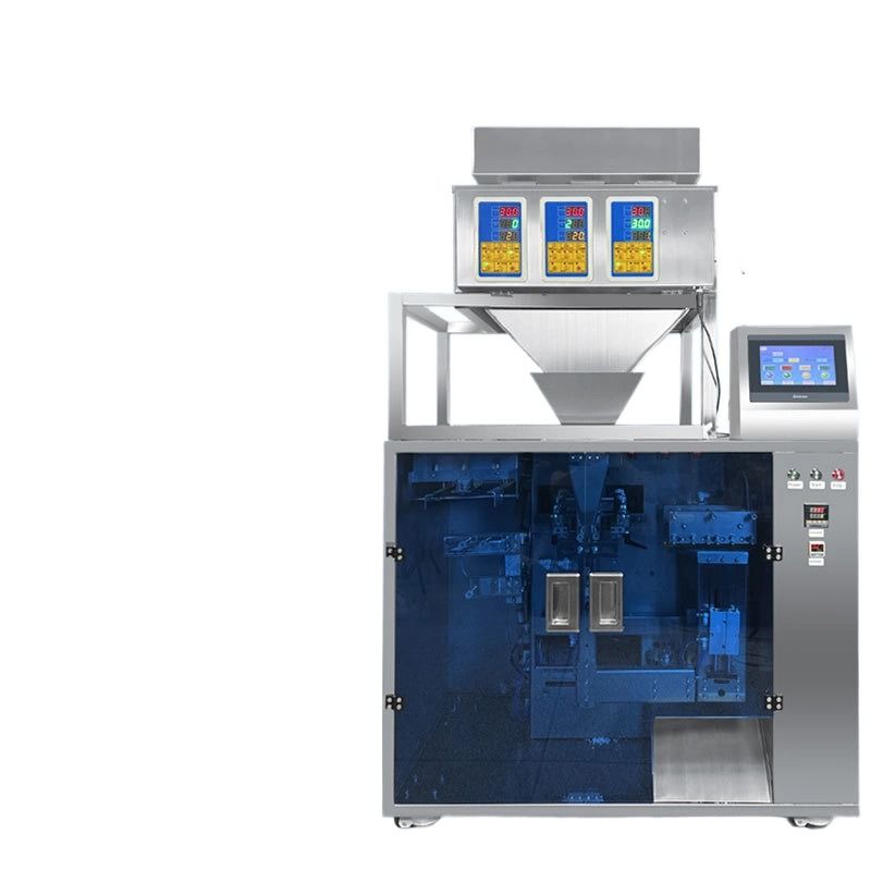 เครื่องอาหารไฟฟ้าอัตโนมัติเต็ม กระเป๋าเมล็ดเมล็ดเมล็ดถั่วชา อาหารปริมาณ กระเป๋าซิปเปอร์สําหรับกระเป๋าที่ทําขึ้นก่อน พลาสติก