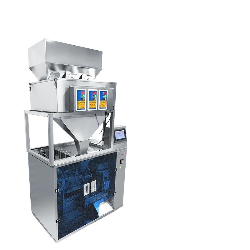 เครื่องอาหารไฟฟ้าอัตโนมัติเต็ม กระเป๋าเมล็ดเมล็ดเมล็ดถั่วชา อาหารปริมาณ กระเป๋าซิปเปอร์สําหรับกระเป๋าที่ทําขึ้นก่อน พลาสติก