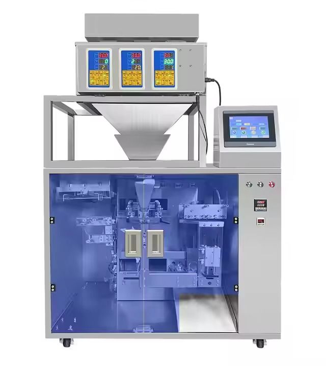 มะเขือเทศ/น้ําตาล/กาแฟ/เมล็ดพันธุ์/ผลผลไม้แห้ง Premade Stand Up Bag Packaging Machine,Automatic Vertical Bag Filling and Sealing Machine เครื่องบรรจุและปิดกระเป๋าแบบตั้งตรง