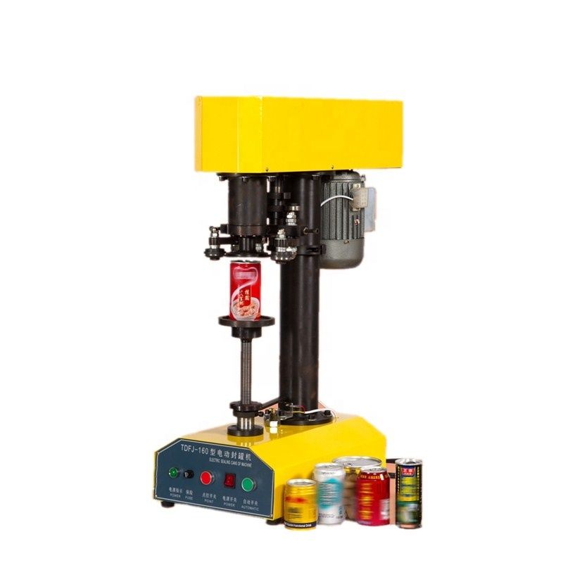 เครื่องปิดผนึกกระป๋อง TDFJ-160 คุณภาพสูง สำหรับกระป๋องเบียร์