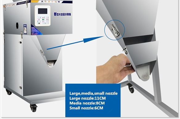 ขายร้อน โรงงาน Custom อัตโนมัติเมล็ดน้ําหนักเครื่องเติม,น้ําหนัก เติม, เติมสั่น 100g-999g