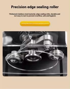 เครื่องซีลกระป๋องไฟฟ้าแบบมืออาชีพสำหรับกระป๋องชาไข่มุกและเครื่องดื่ม, เครื่องซีลแบบไม่หมุนด้วยความแม่นยำสูง