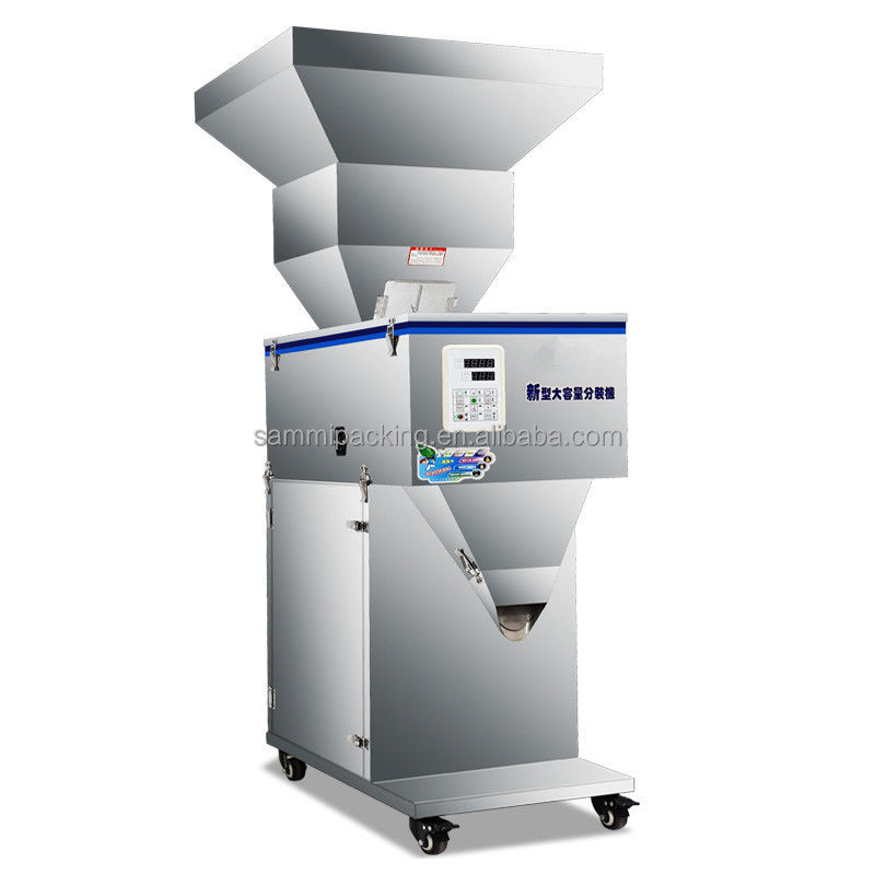 เครื่องบรรจุแบบอิเล็กทรอนิกส์ชั่งน้ำหนักอัตโนมัติ 999g/1500g/3000g/5000g สำหรับผงอนุภาค