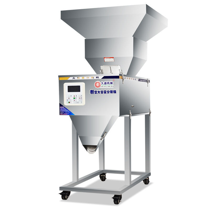 เครื่องชั่งน้ำหนักอาหารเมล็ดธัญพืชเครื่องเทศถั่วขนาดใหญ่ความจุ 100-2500 กรัมพร้อมโฮปเปอร์ขนาดใหญ่