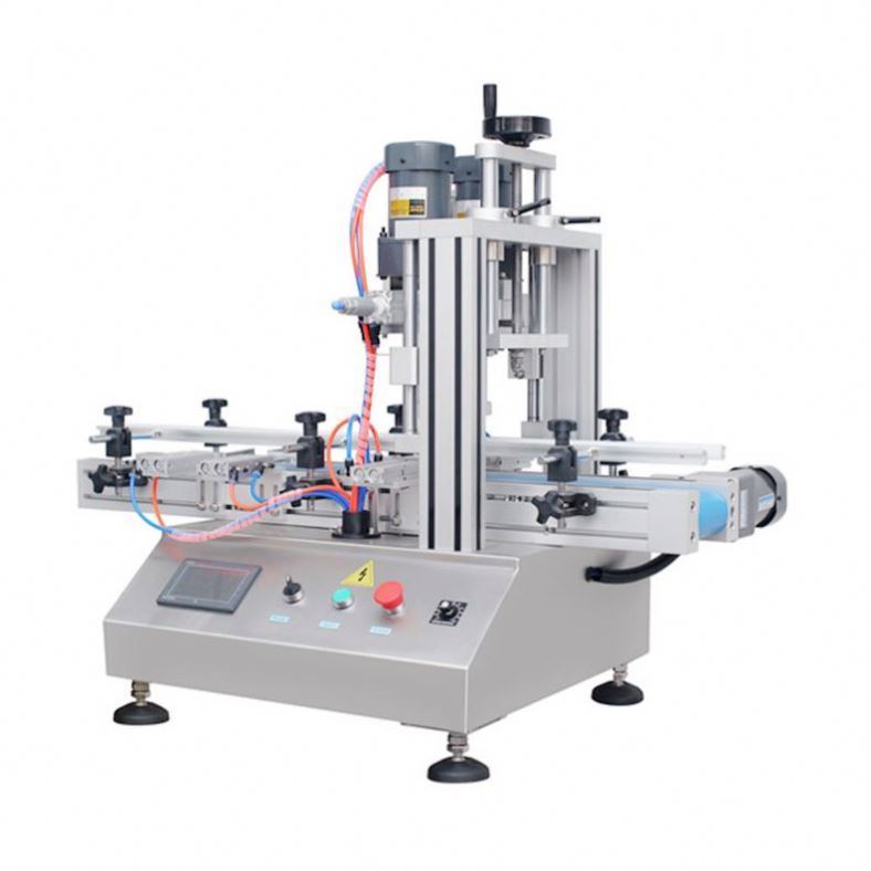 Desktop Semi-Automatic Capping Machine 220V 50HZ for 20-60mm Caps with 20-40pcs/min Speed