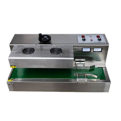 DL-300B สแตนเลส อินดูชั่น กระปุกกระป๋อง Sealer โต๊ะอัตโนมัติ