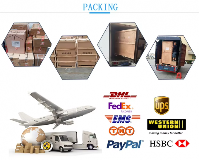 เครื่องบรรจุผงชาพร้อมวัสดุบรรจุภัณฑ์กระดาษ น้ำหนักรวมเดี่ยว 120.000 กก. พร้อมเครื่องพิมพ์วันที่แบบ Hot Stamp 12