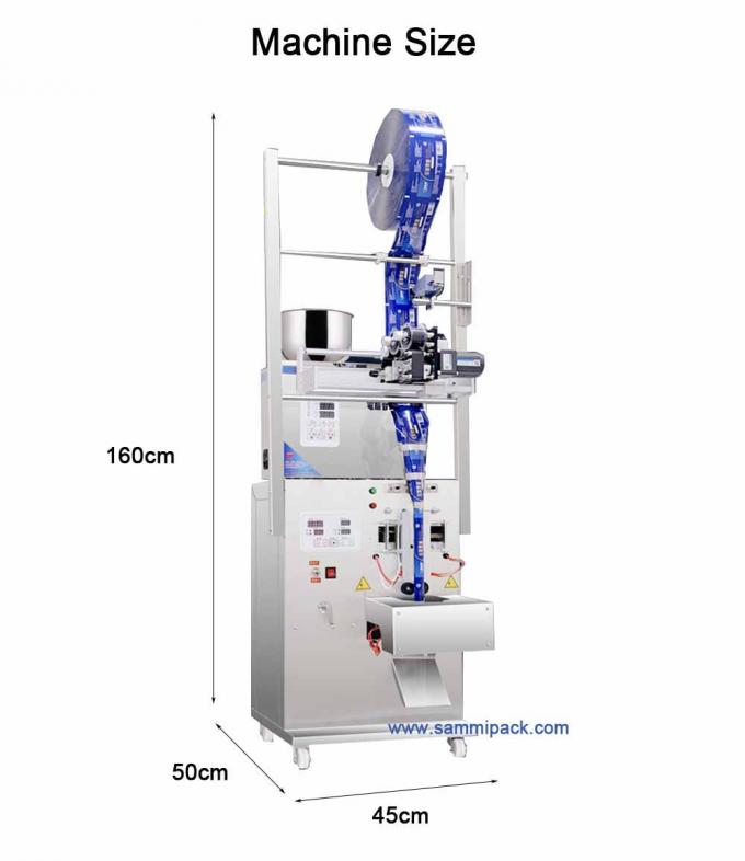 เครื่องบรรจุผงชาพร้อมวัสดุบรรจุภัณฑ์กระดาษ น้ำหนักรวมเดี่ยว 120.000 กก. พร้อมเครื่องพิมพ์วันที่แบบ Hot Stamp 3