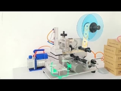 เครื่องติดป้ายบนพื้นผิวเรียบสูงความแม่นยําสูง ขายดีที่สุด MT-60 เครื่องติดป้ายบนพื้นผิวเรียบสูงสําหรับฝาขวด