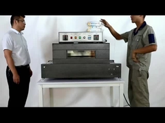 PVC POF ผนังอุโมงค์ความร้อน เครื่องผูกหุ้มตัวลด สําหรับหนังสือ กระปุกกล่อง