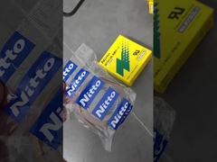 สีดํา สินค้าพัสดุที่ใช้ในบรรจุสินค้า คอร์เดอร์วันที่ ริบอนสแตมปิ้งร้อน 30 มิลลิเมตร × 100 เมตร